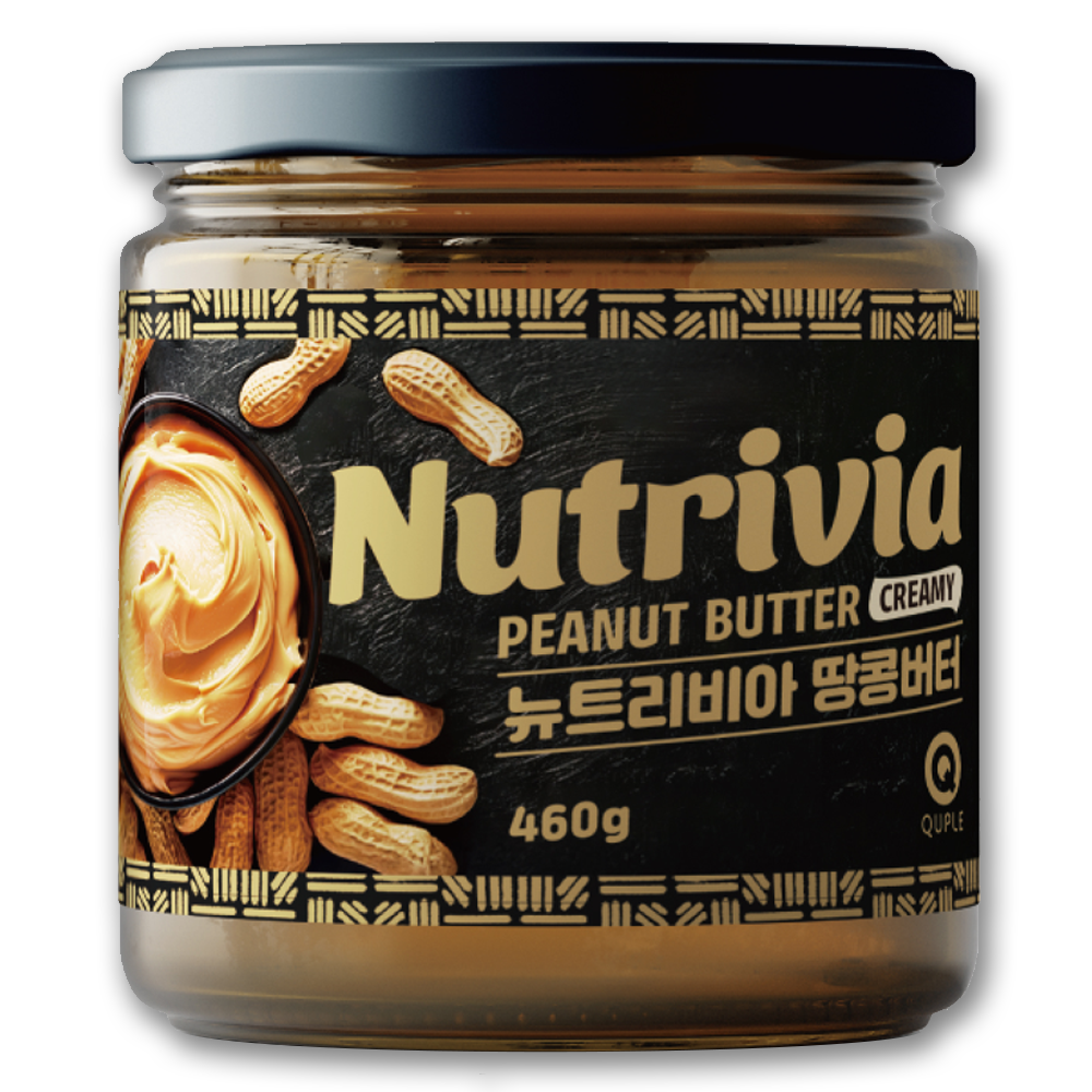 뉴트리비아 설탕 무첨가 100% 리얼 땅콩버터, 460g, 1개 24,800원