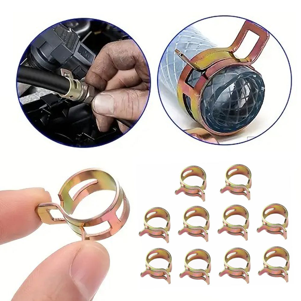 호스 밴드 7.7mm 가스 배관 스프링 클램프 고정 클립 10pcs 묶음 4,520원