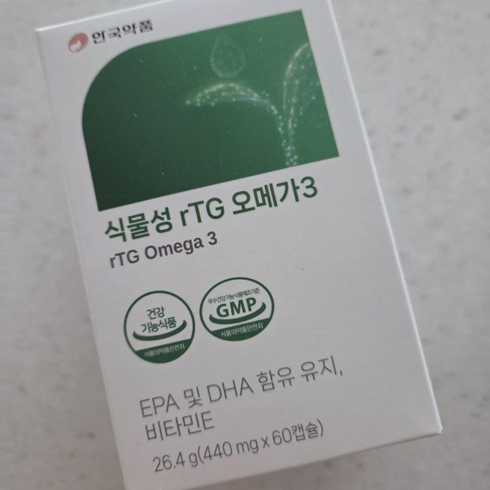 혈행개선 눈건조케어 식물성 알티지 오메가3 고용량 60정, 5개 170,300원