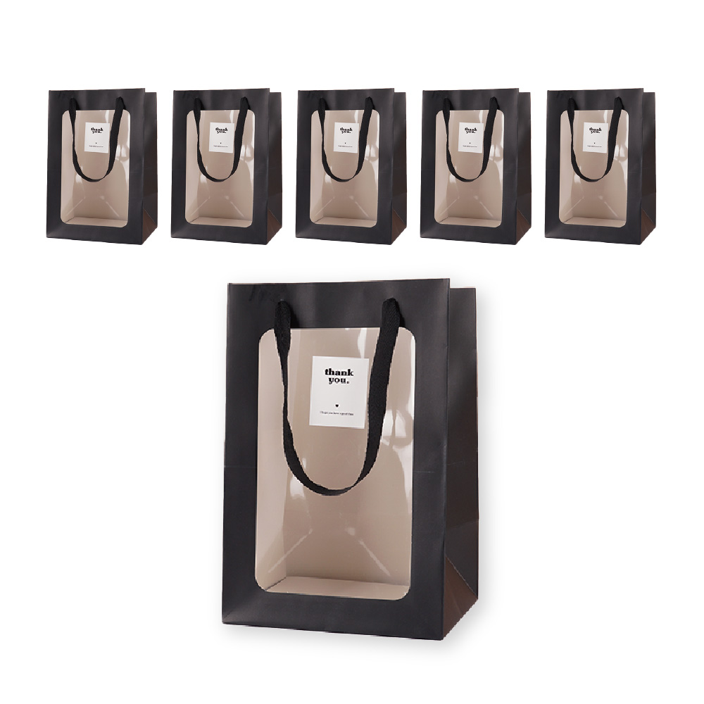 투명창 윈도우 미니 쇼핑백 어린이집 생일 답례품 구디백 11,900원