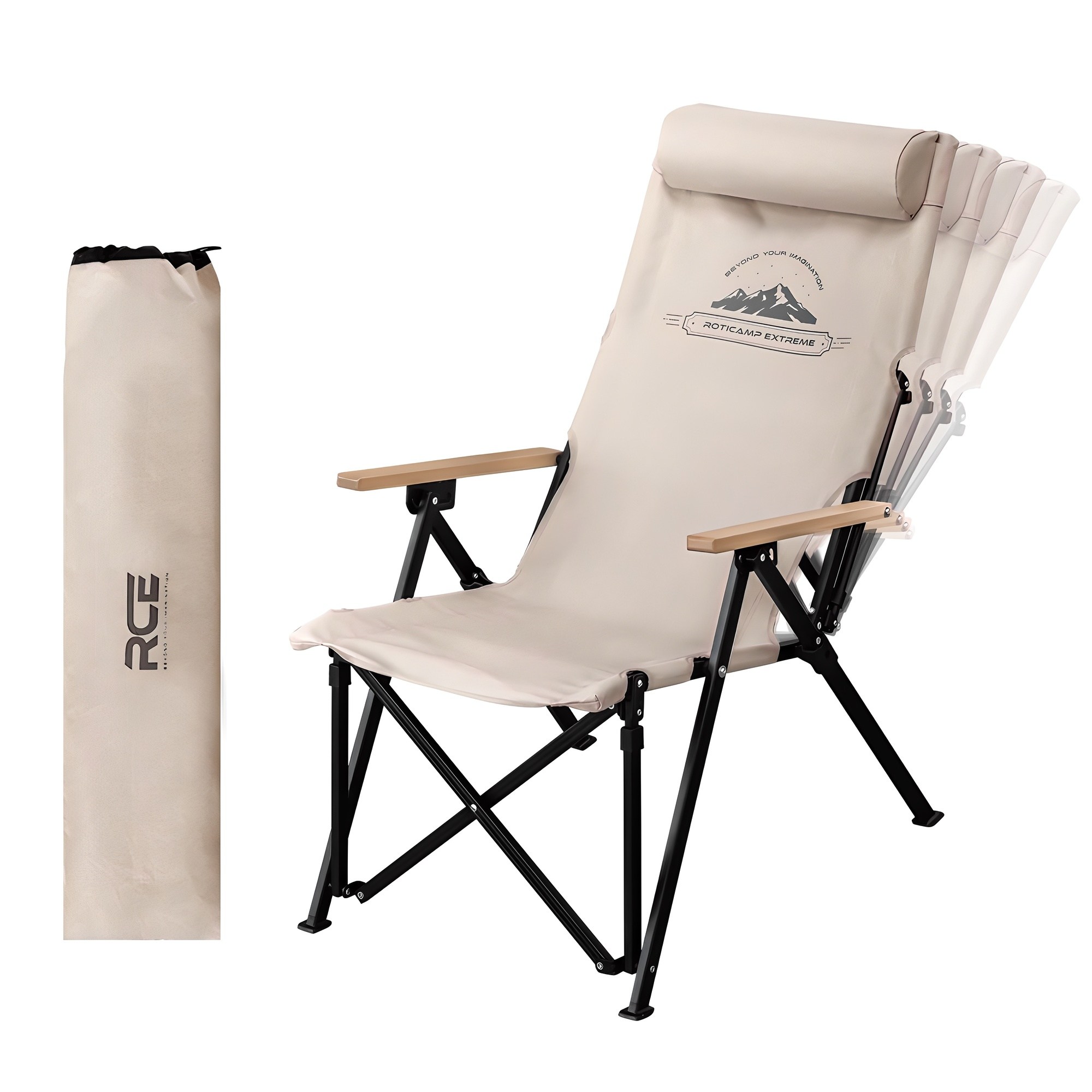 로티캠프 각도조절 휴대용 접이식 앵글 릴렉스 캠핑 의자 AAC-R1 60,900원