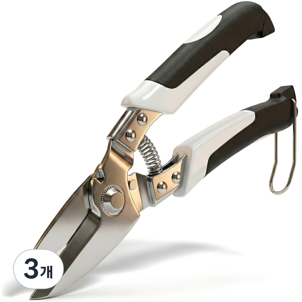 [최고급형] 모아젤 독일식 철판도 자르는 함석 원예 전지 가위, 3개 33,900원