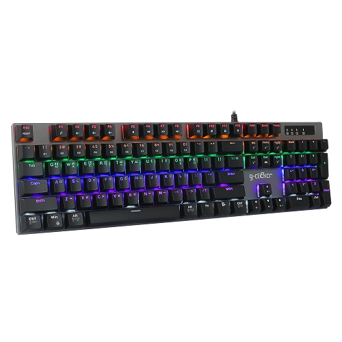 지클릭커 스페셜 기계식 유선 키보드, 블랙, GK-510X, 청축 28,500원