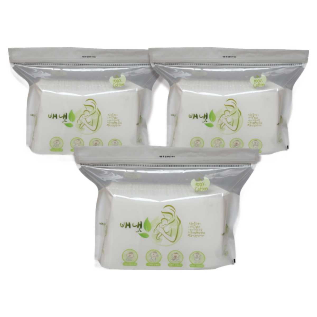 배냇 건티슈 360매 100%순면, 3개, 120개입, 65g 27,900원