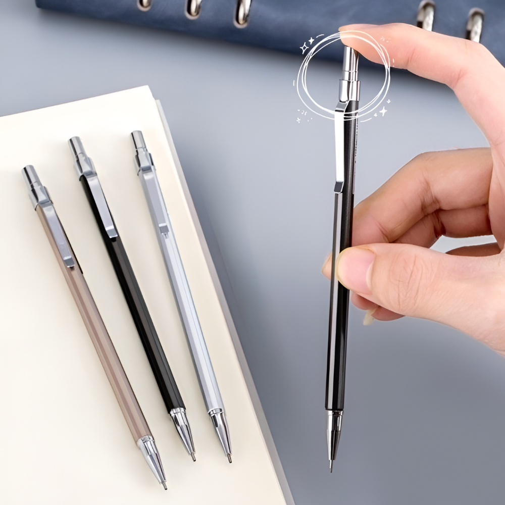 어브레스 리트랙터블 3개 제도 샤프 EB-05 07, 0.7mm 12,000원