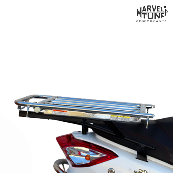 ab JIC 바이크 오토바이 SYM 조이라이더125 200 탑박스브라켓 슬라이드캐리어 리어캐리어, 단일색상 108,000원