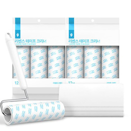 리벤스 사선컷팅 돌돌이 테이프클리너 본품 + 리필 7종 세트 9,920원