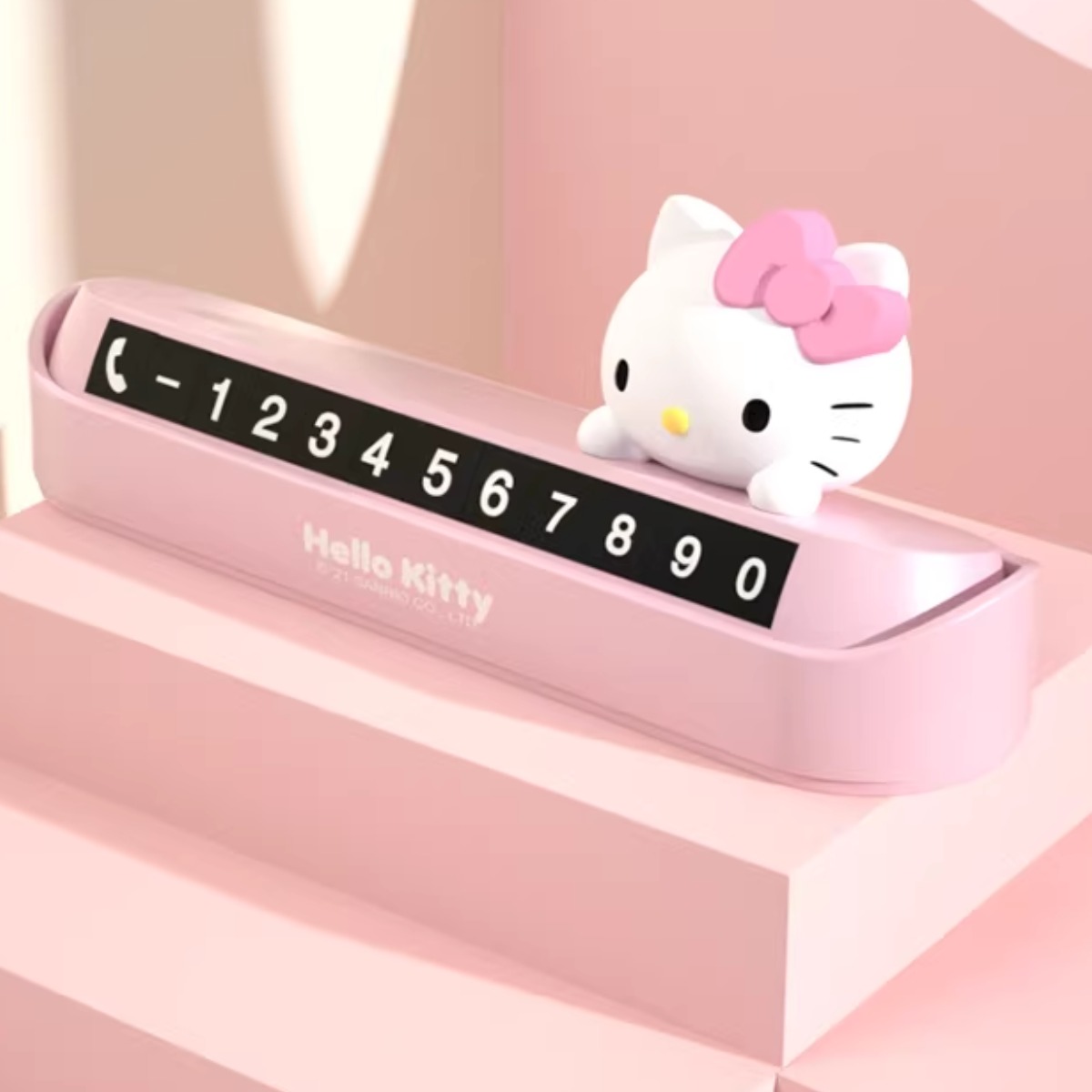 SA 산리오 캐릭터 주차번호판, 헬로키티 (기본), 1개 12,900원