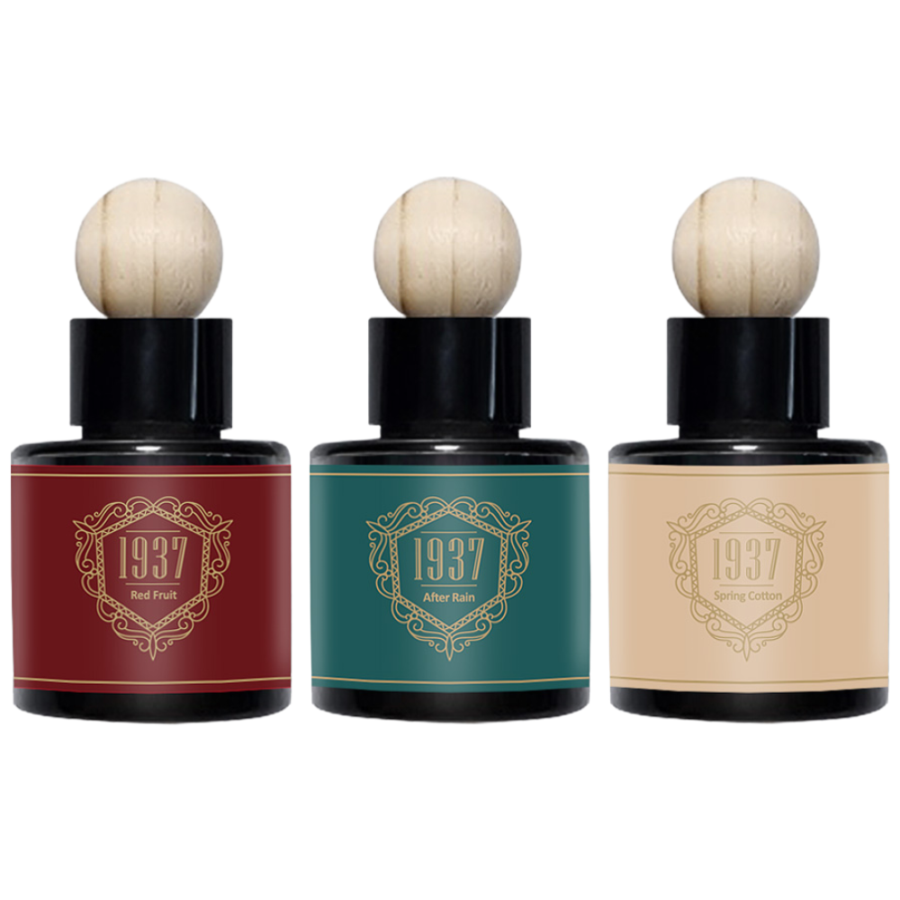 차량용 방향제 머리 안 아픈 은은한 향 오래가는 자동차 디퓨저 1937 향공장 실리콘 고정패드, 2개, 세련된 호텔향  스위트 룸 24,000원