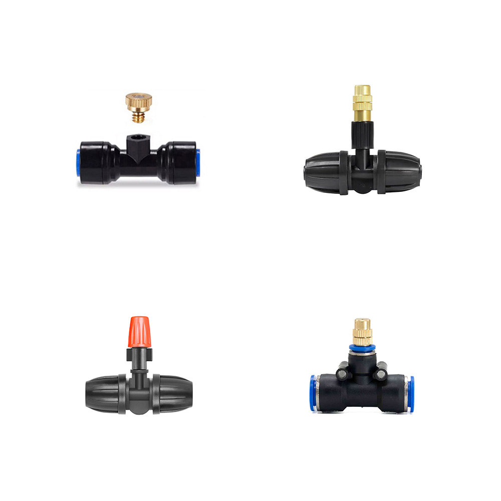 21세기트랜드 허브넷 스프링클러 급수장치 추가 부품 액세서리, 위플 원터치 T자 미스트, 1개 1,600원