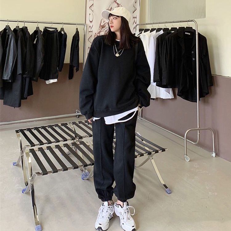 루스리더 여성 트레이닝 맨투맨 캐주얼 상하세트 V173 61,000원