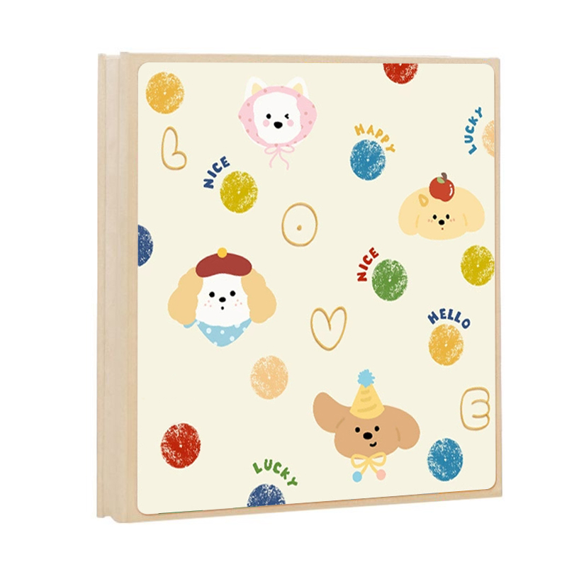 LINSHU 인생네컷 사진앨범 초음파 접착식 30매 앨범, 화이트 24,500원