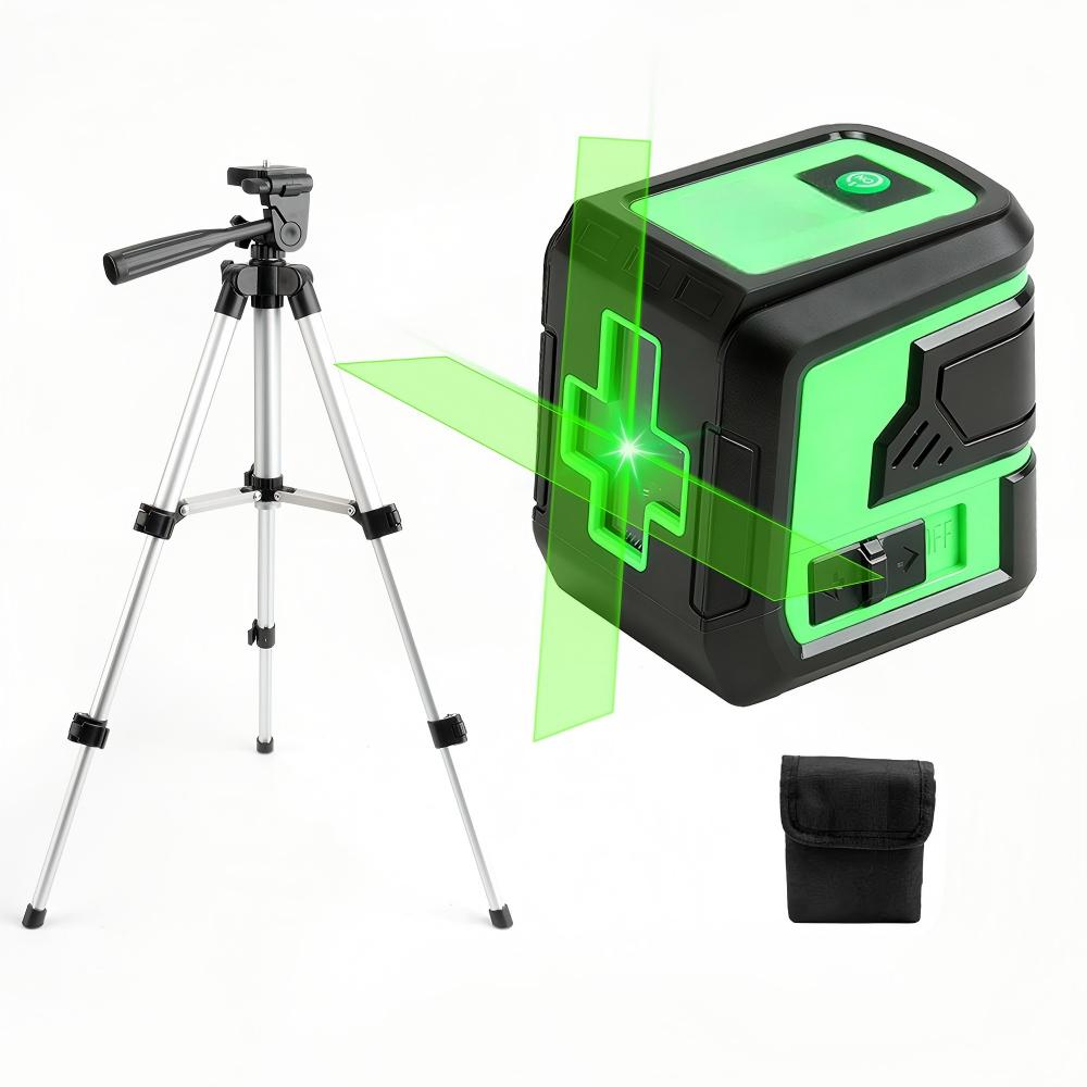 휴대용 미니 레벨기 고성능 수평기 레벨기 줄자 수평계 2라인 수직 수평기 각도측정기 수평기 방진 삼각대포함 풀세트, 1개 57,900원