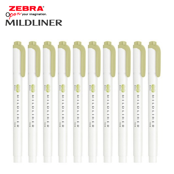 제브라 마일드라이너 WKT7 형광펜 35가지 색상 1타(10개) 파스텔 색상 형광펜 문구형광펜 11,900원