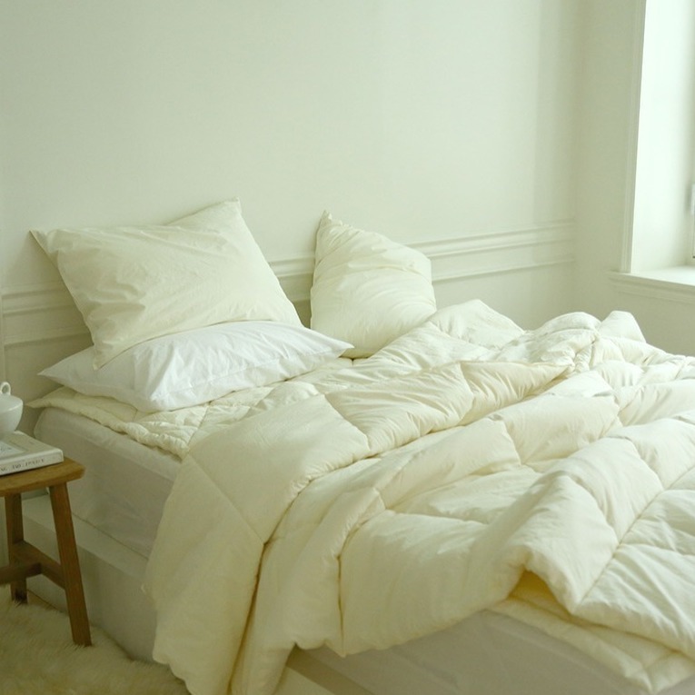 플로라침구 워싱 메리노울 사계절용 양모 차렵이불 패드세트 192,760원