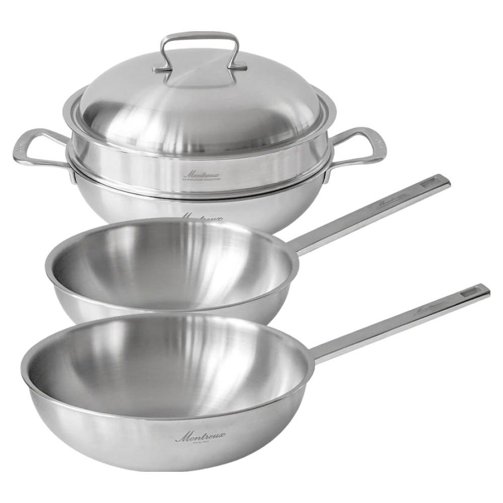 몬트렉스 인덕션 316 통5중 궁중찜기 + 궁중팬 세트 3개 403,650원