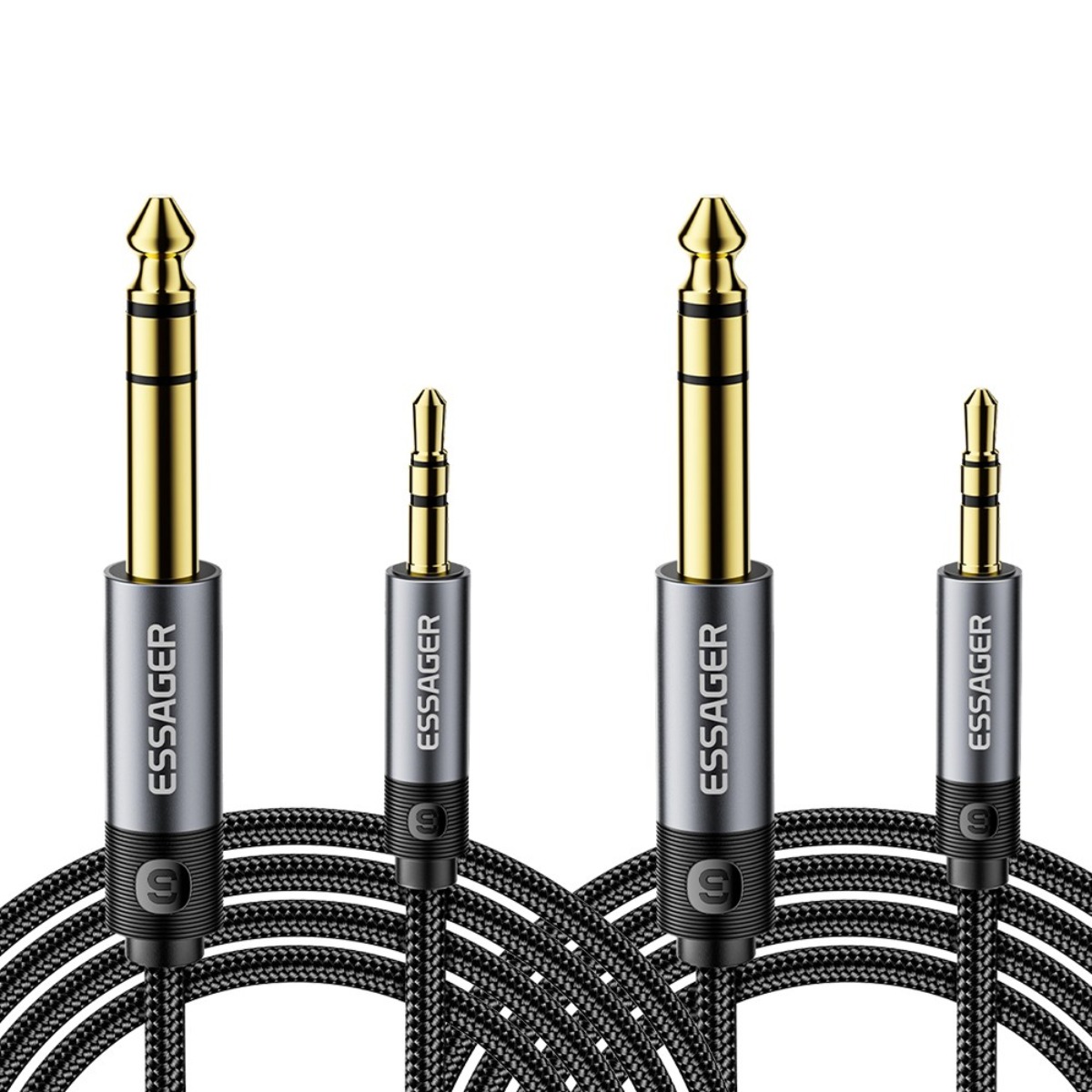 Essager 3.5mm to 6.5mm TRS 오디오 케이블 2개입, 2개 23,750원