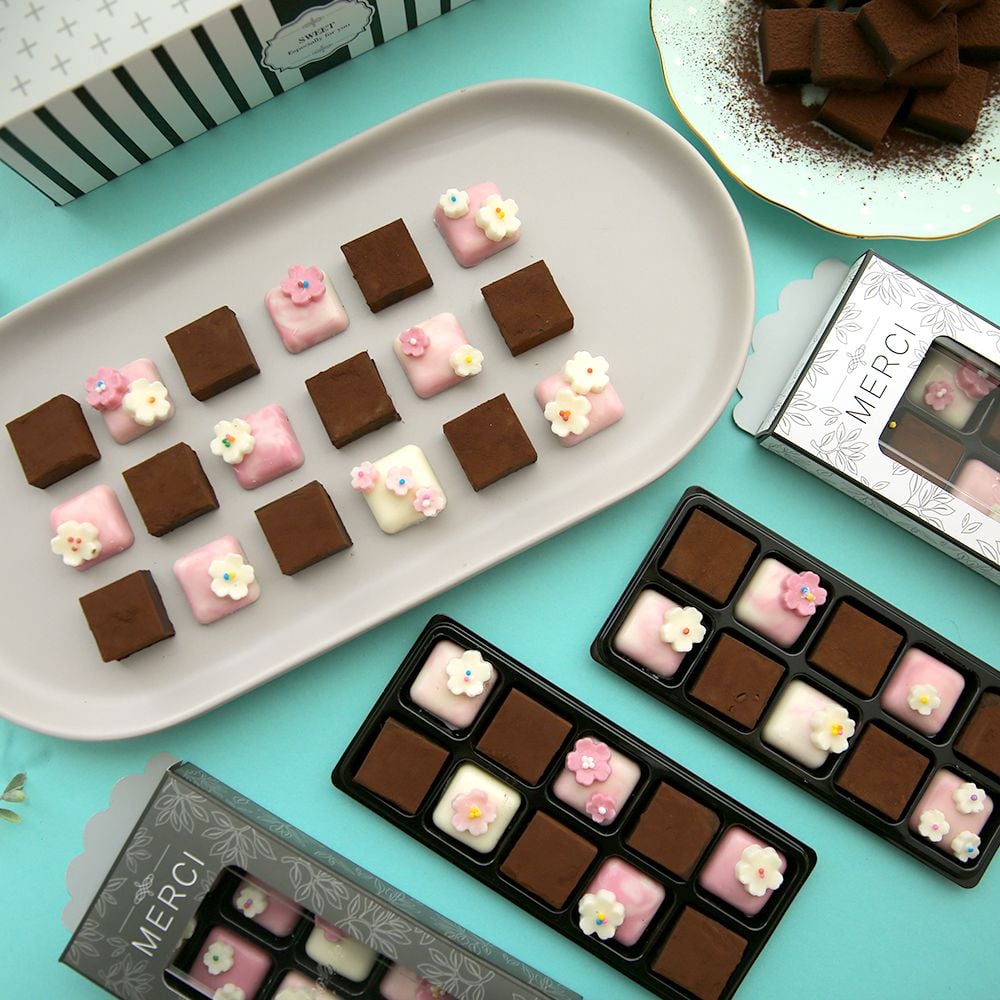 호야댁디자인 벚꽃 파베 초콜릿만들기세트, 현재가 35,200원