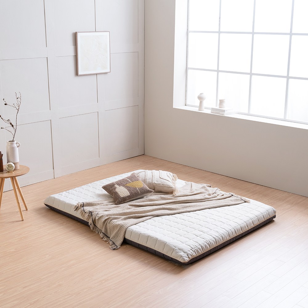 더릭스홈 투슬리핑 7존 양면 토퍼 매트리스 원룸 마약 침대 접이식 수면 바닥 매트릭스 56,900원