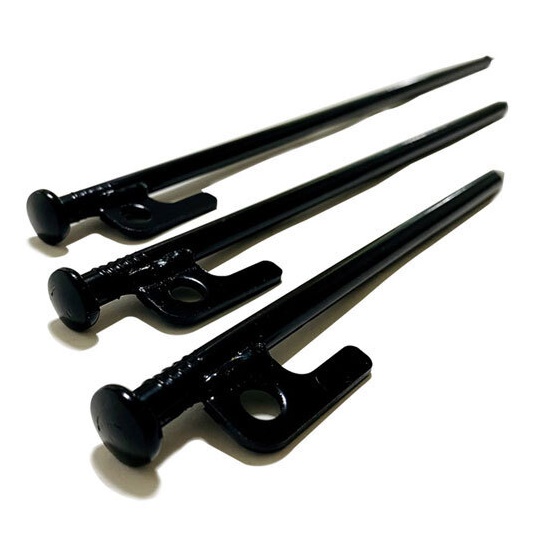 단조팩 캠핑팩 텐트팩 타프 천막 고정핀 30cm 6,500원