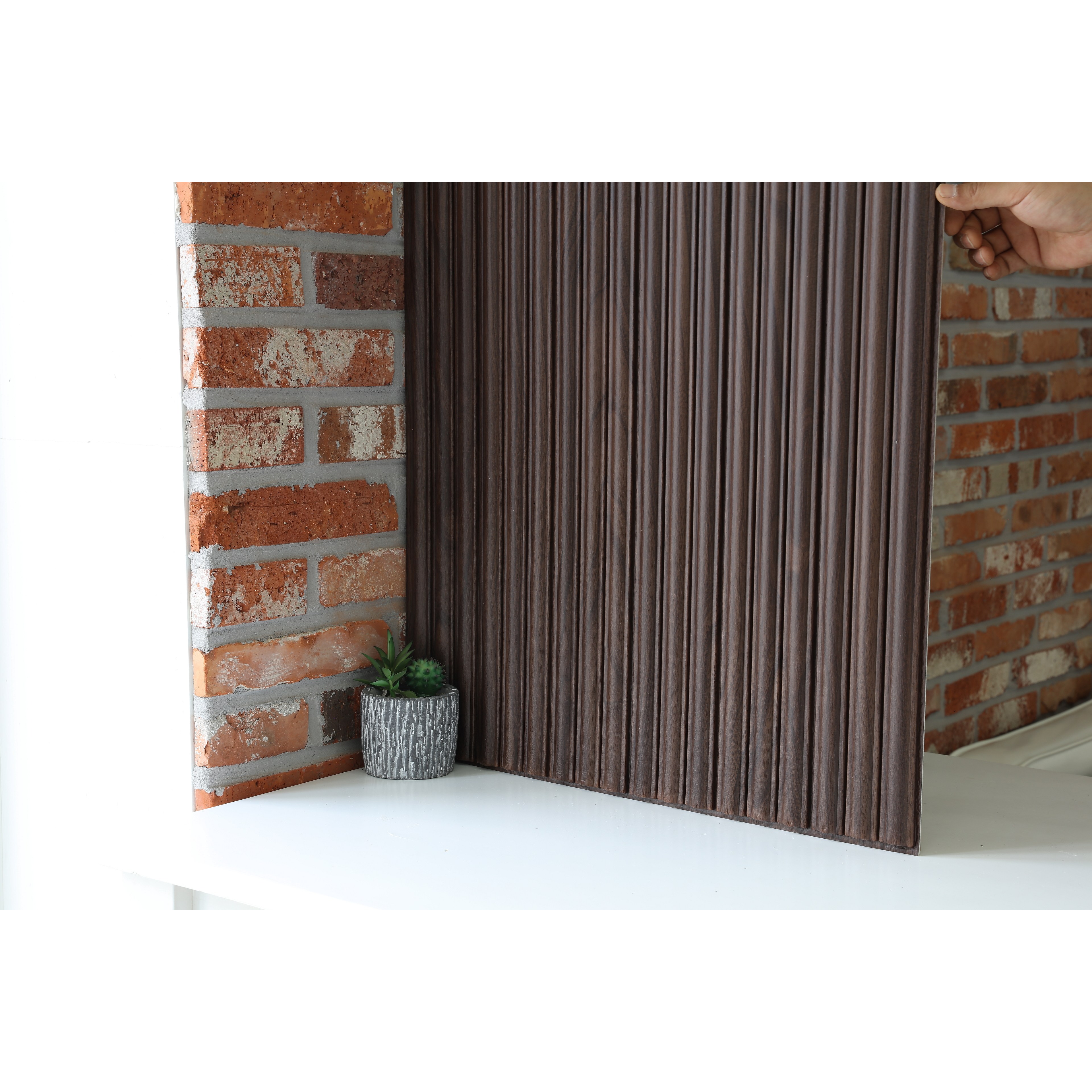 국내산 실내 거실 침실 템바보드 나무결 원목무늬 필름지 목재 리폼 블럭 시트지 무늬목테이프 접착식 셀프 인테리어, 1개, 월넛 11,900원