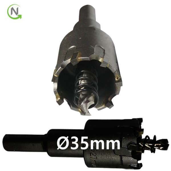 넥스트그린공구 초경 홀쏘 기리 35mm 홀커터 홀컷터 스텐 씽크 방화문 구멍 관통 12,480원