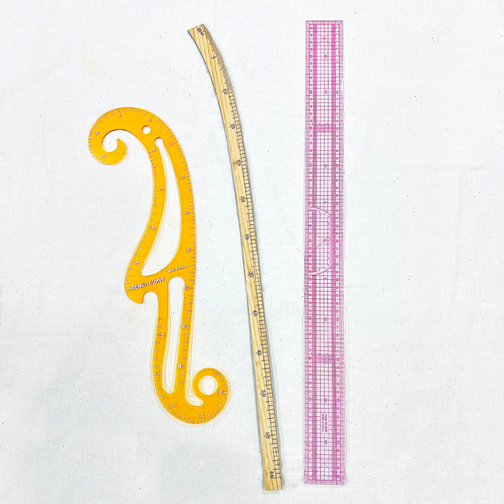 에스모드자 + 대나무곡자 + 60cm그레이딩자 세트 암홀자 곡선자 방안자, 1개 12,990원