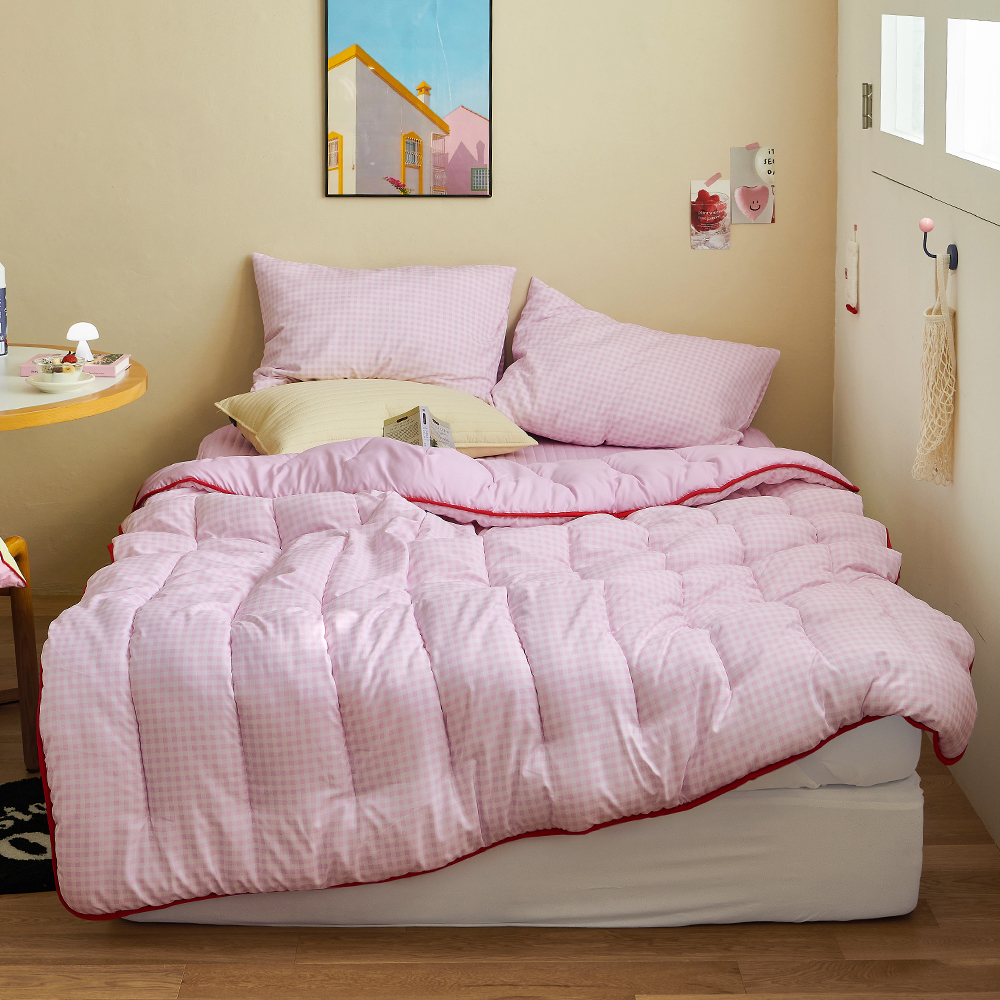 쁘리엘르 데일리체크 워싱 차렵 이불 21,900원