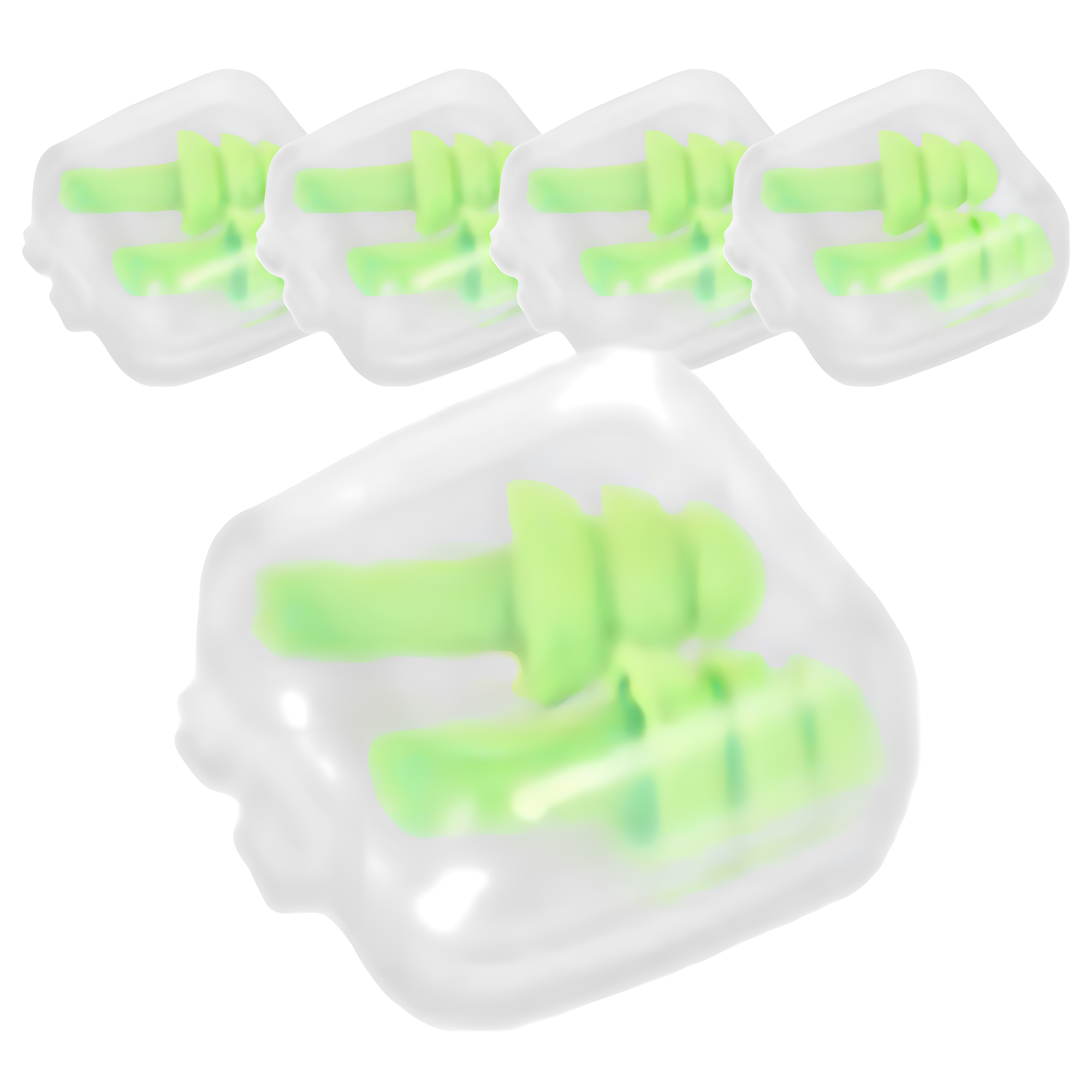 폴라 컬러풀 실리콘 귀마개 그린 8,360원