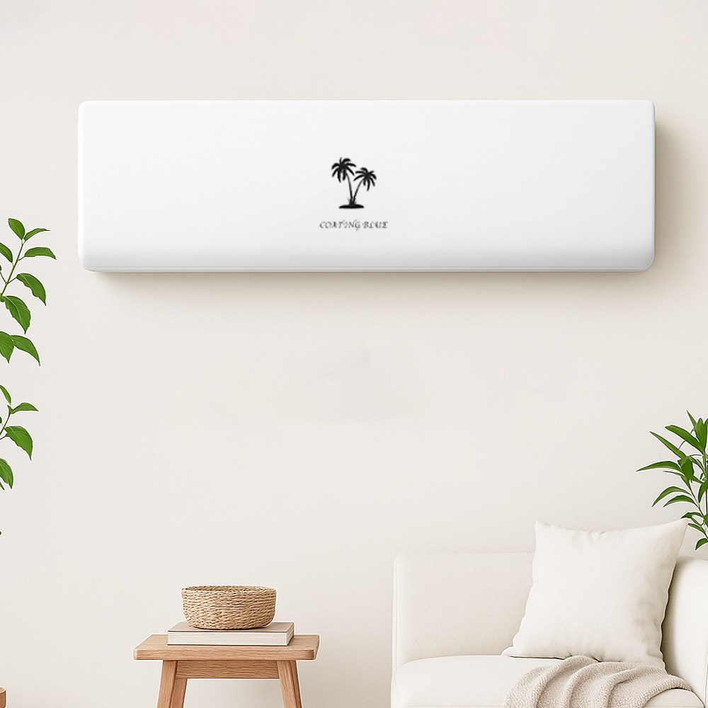 코팅블루 암막 인테리어 벽걸이 스판 에어컨커버, 05.스플릿팜트리 11,900원