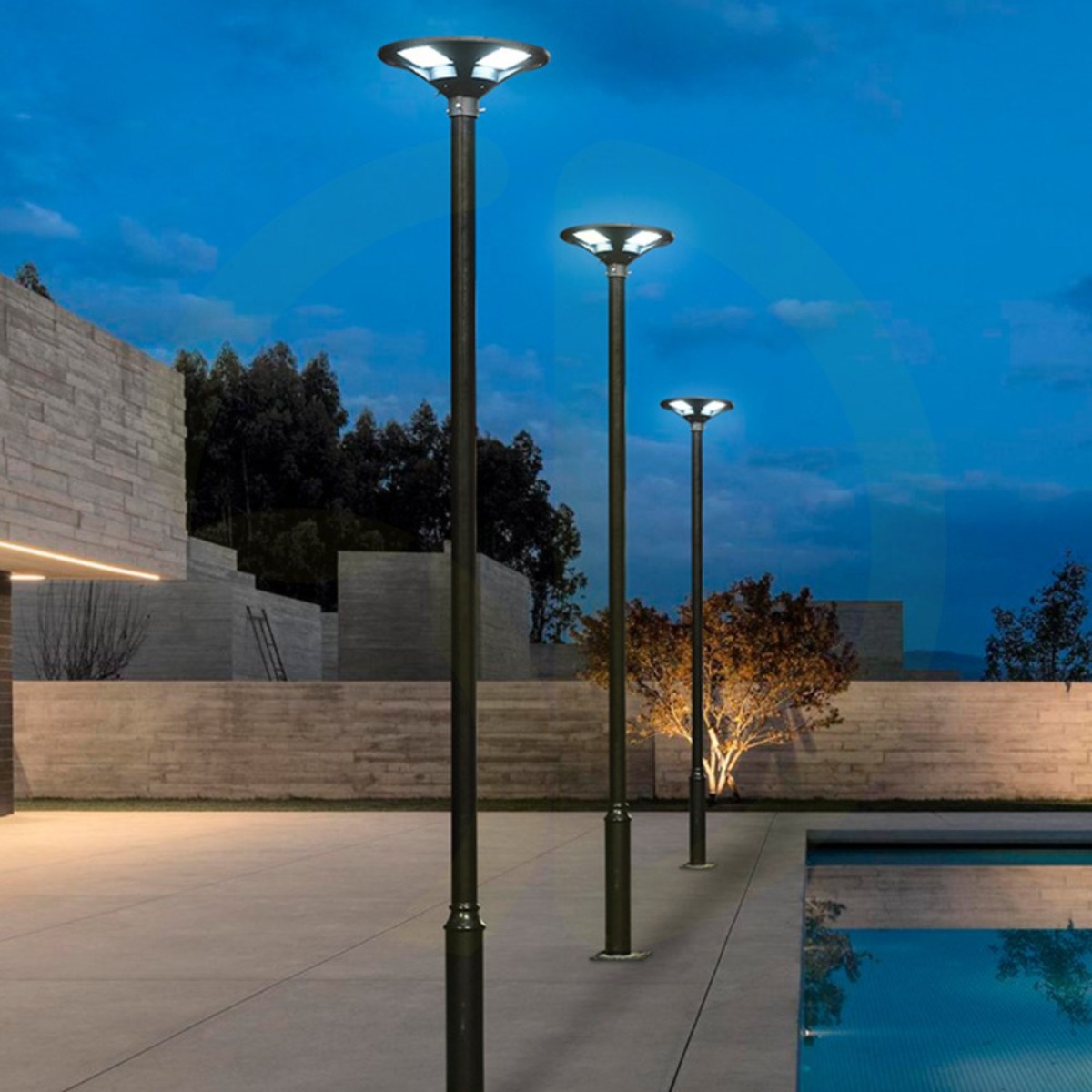 솔까든 신생에너지 친환경 가로등 태양광 LED 태양열 조명 UFO 모양 120W 인테리어 조명 87,000원