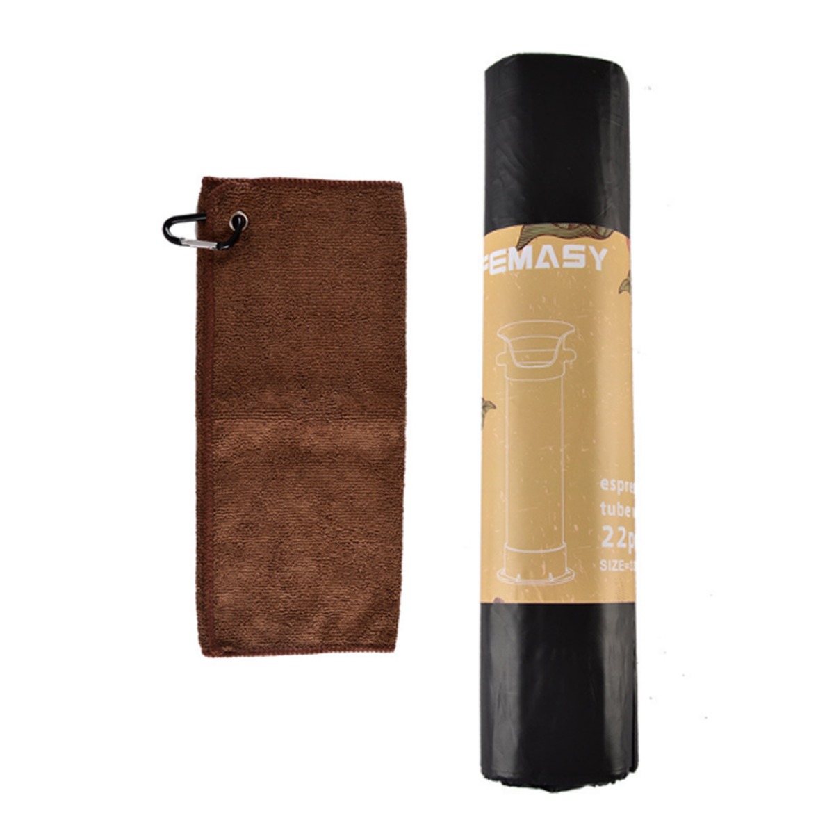 커피카페  스탠드형 롱넉박스 (고리행주,전용비닐 22매 포함) 자이언트 넉박스 튜브형 커피털이통 커피찌꺼기함 커피찌꺼기 85,000원