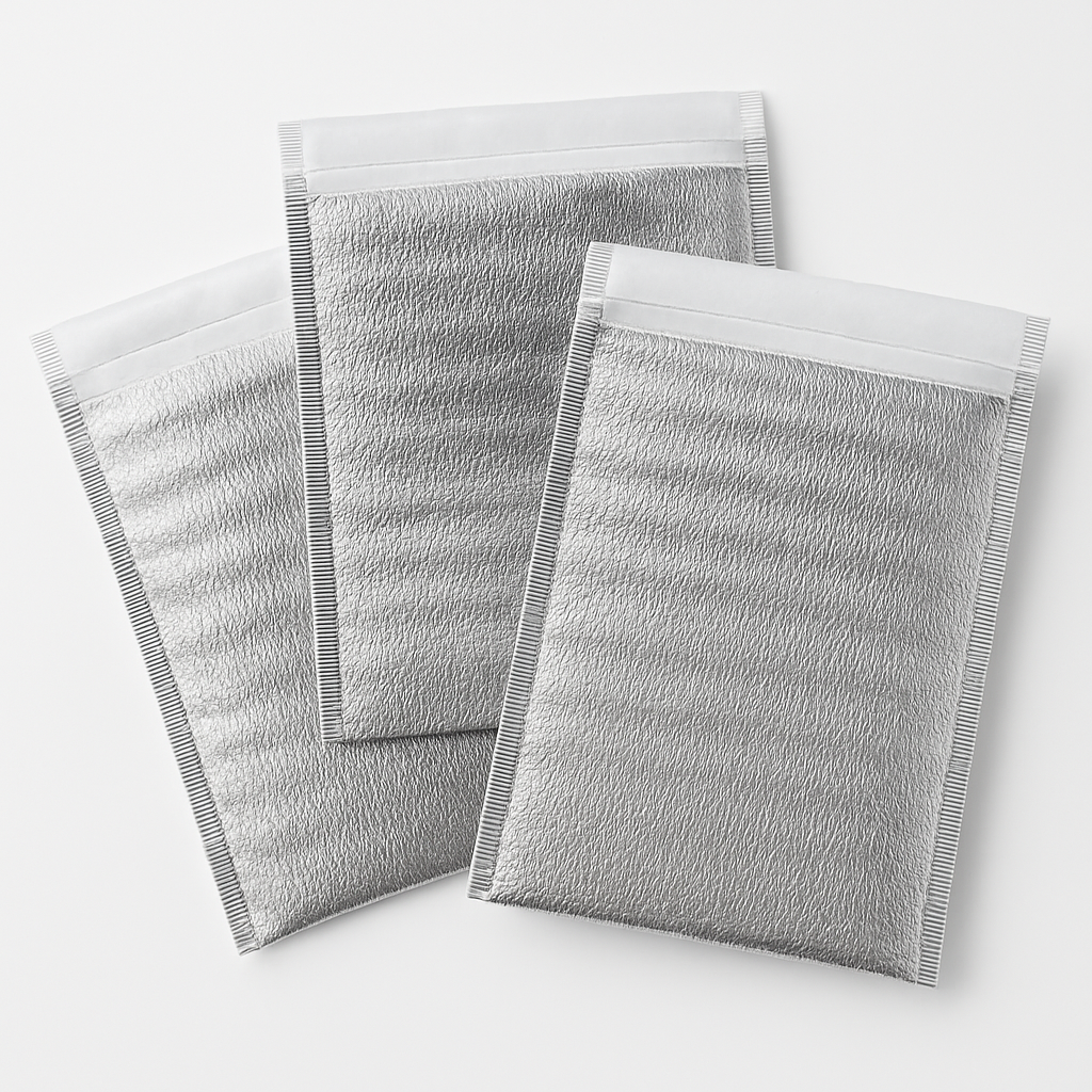 스트록스 접착테이프 부착형 직사각형 3mm 은박 보냉팩 보온팩, 200개, 은색 88,000원