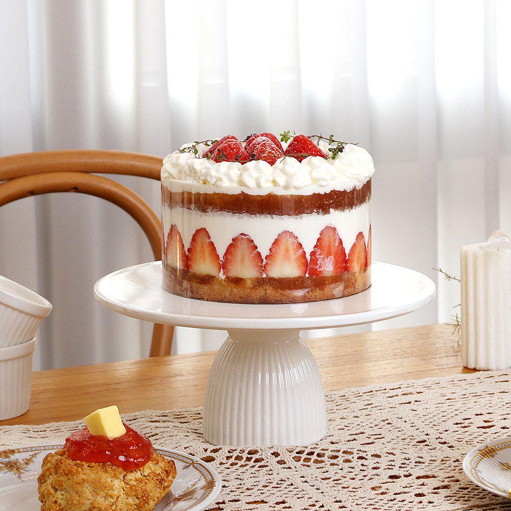 로얄보덴 아도르 케이크 스탠드 중, 화이트, 1개 25,900원