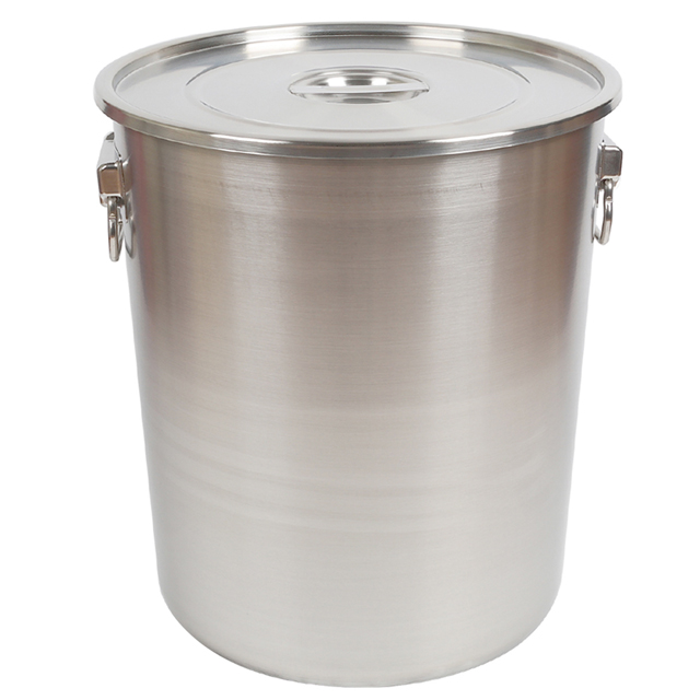 스텐304 무용접 통판 육수통 식깡 곰솥 들통, 8호, 1개, 34.4cm 116,600원