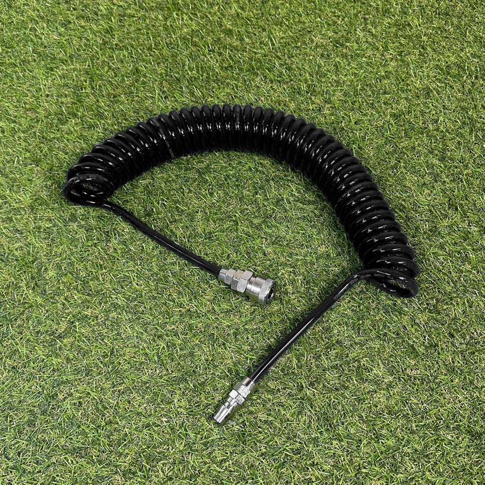 국산 우레탄 코일 호스 검정 일체형 커플러 에어호스 에어공구 콤프레샤 연결 타카줄 카플러결합 8,670원