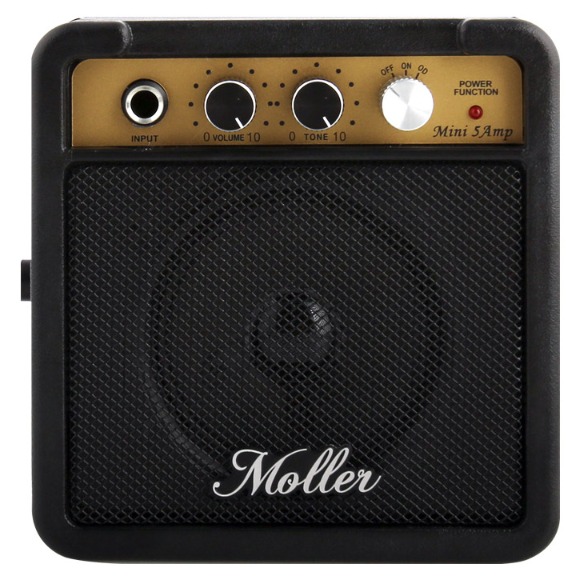 뮐러악기 일렉기타 미니 앰프 5W, MA-5, 1개, 블랙 33,900원