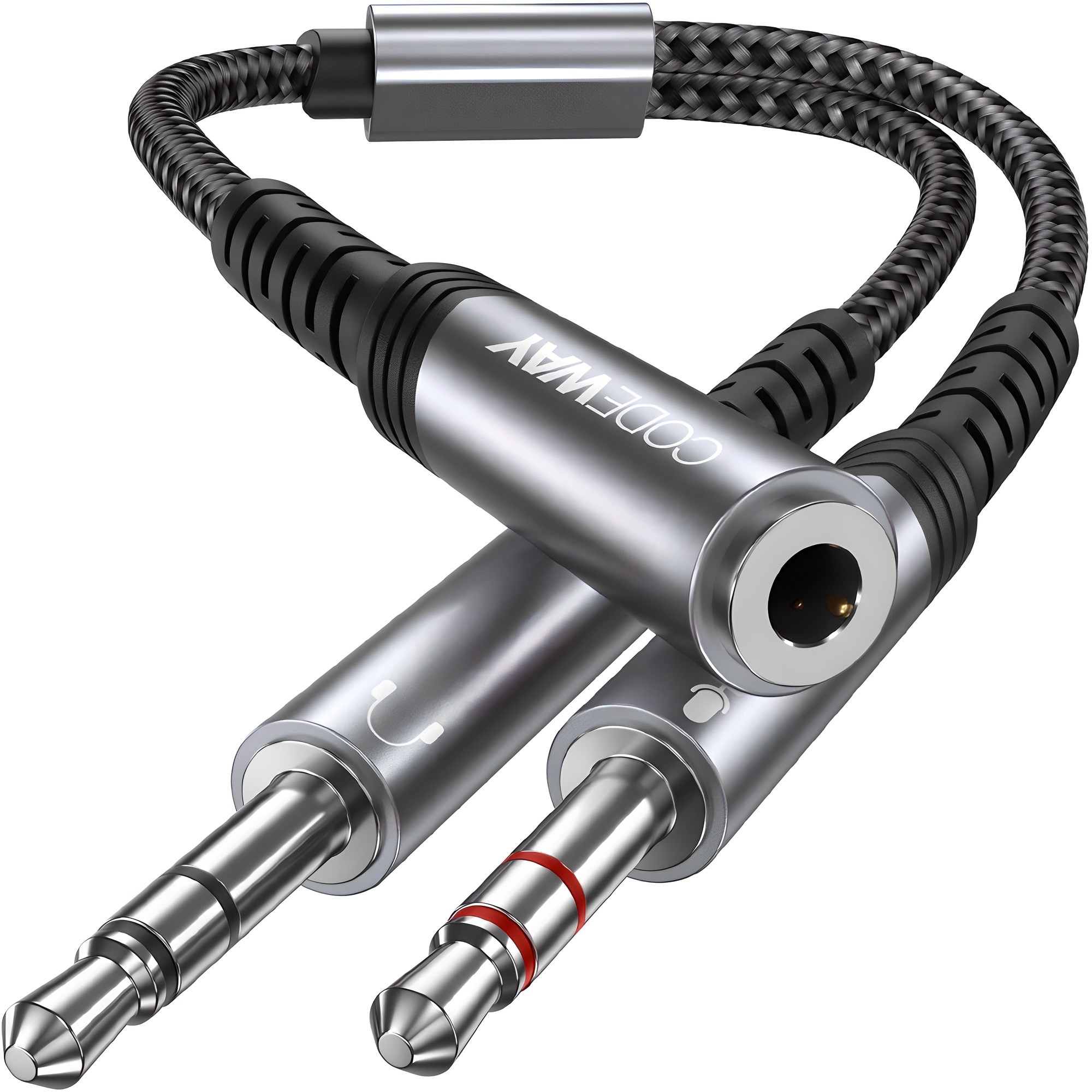 코드웨이 4극 이어폰 마이크 y잭 연결 케이블 6,900원