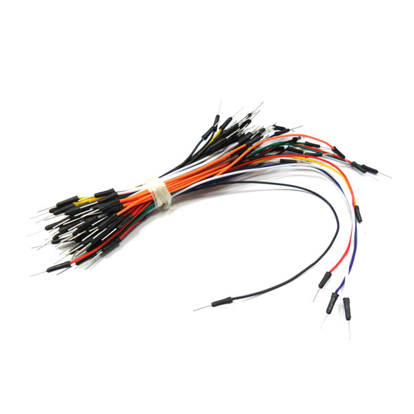 (PP-A265) 65pcs M-M 브레드보드 점퍼와이어 점퍼케이블 세트 800원