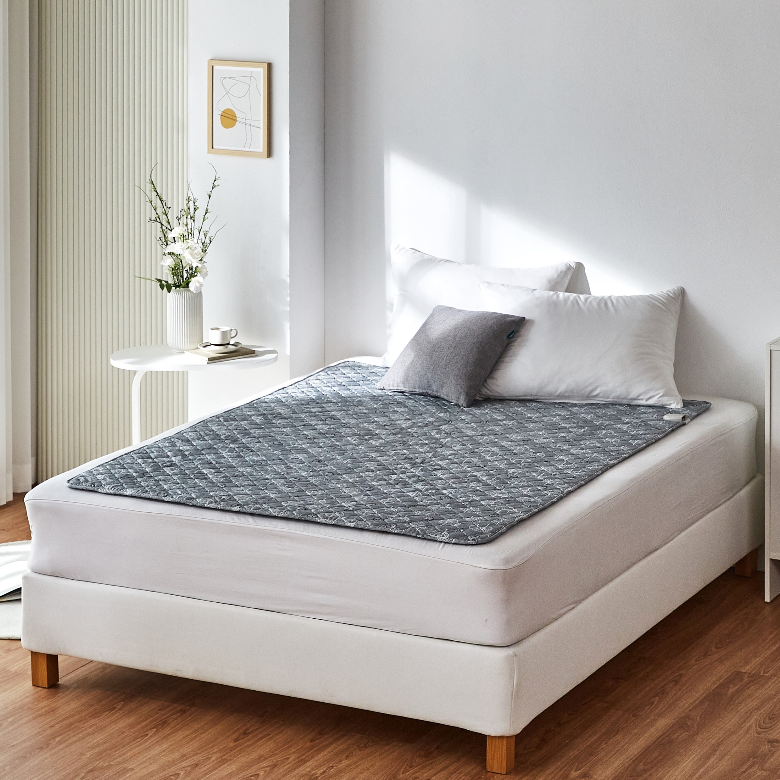 [2026년형] 한일의료기 원적외선 프리미엄 탄소열선 전기요 ,그레이 트리 (대형, 2인용, 135*180 CM), 그레이, 135 x 180cm 41,800원