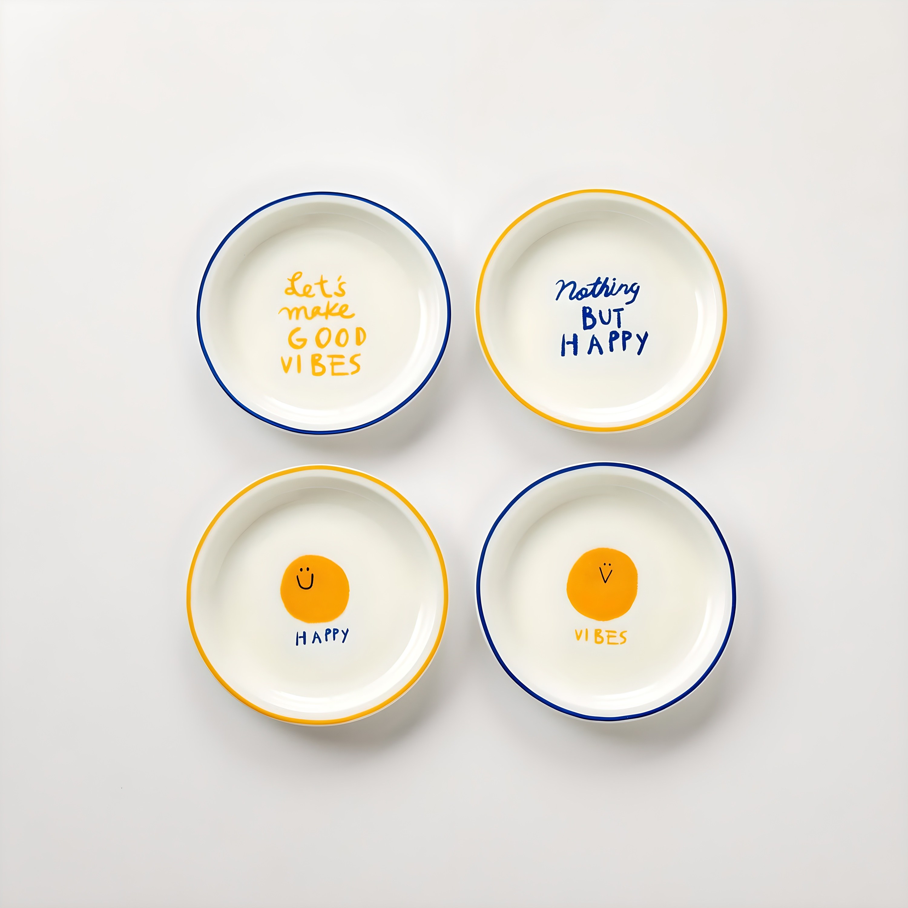 모던하우스 온 스마일 접시 4종 세트, 현재가 13,520원