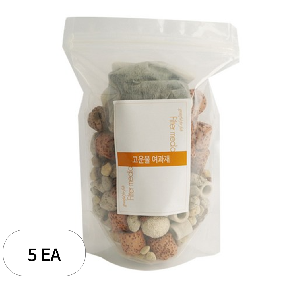 고운물 7in1 혼합 여과재 담수용 1L 72,690원