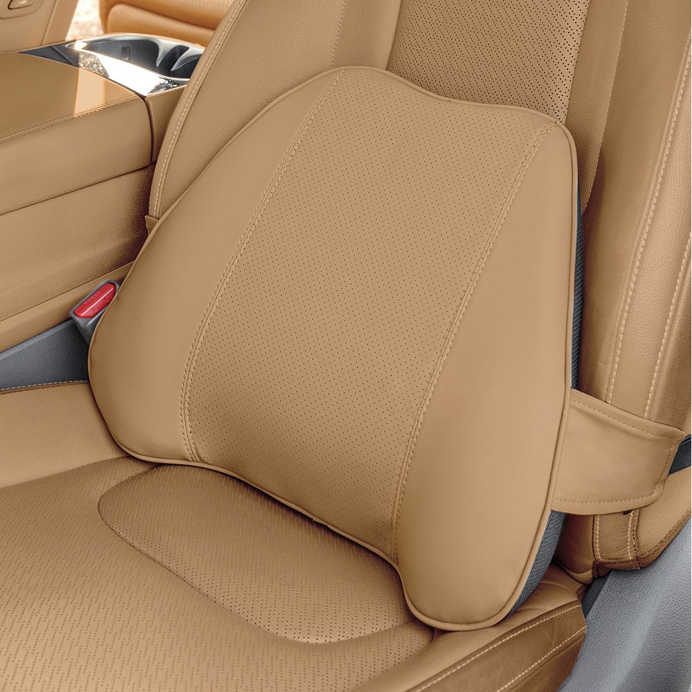 벤오토 베리어 차량용 메모리폼 등받이 쿠션, 1개, 듄 베이지 28,400원