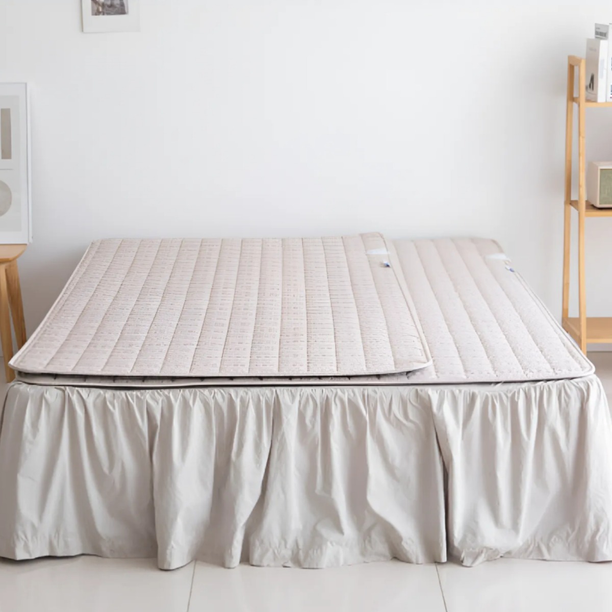 [26년형] 한일의료기 리뉴얼 푹신빵빵한 파스텔 탄소카본매트 EMF인증 전기매트 온열매트, 03.더블 분리난방 (150X200), 베이지(Beige) 159,000원