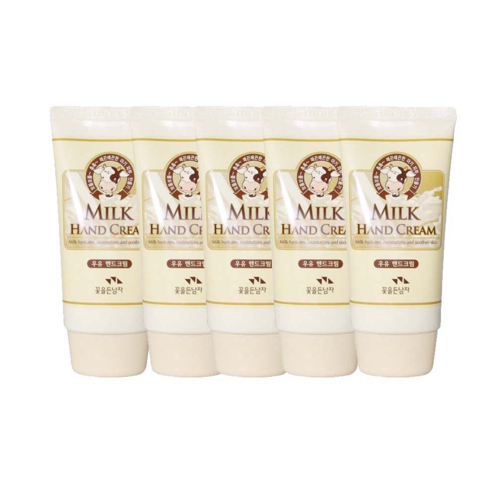 꽃을든남자 우유 핸드크림 80ml, 80ml, 5개 8,200원