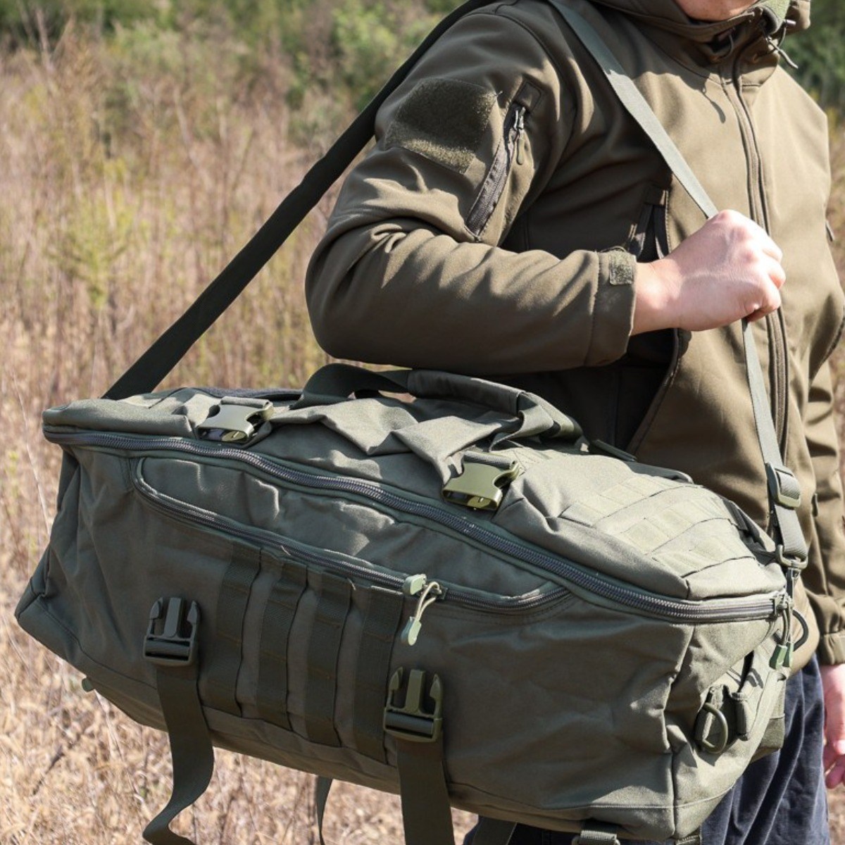 (더플백) 국방색 울트라 헬스가방 더블백 운동 스포츠 가방, 국방색, 1개, 현재가 41,650원