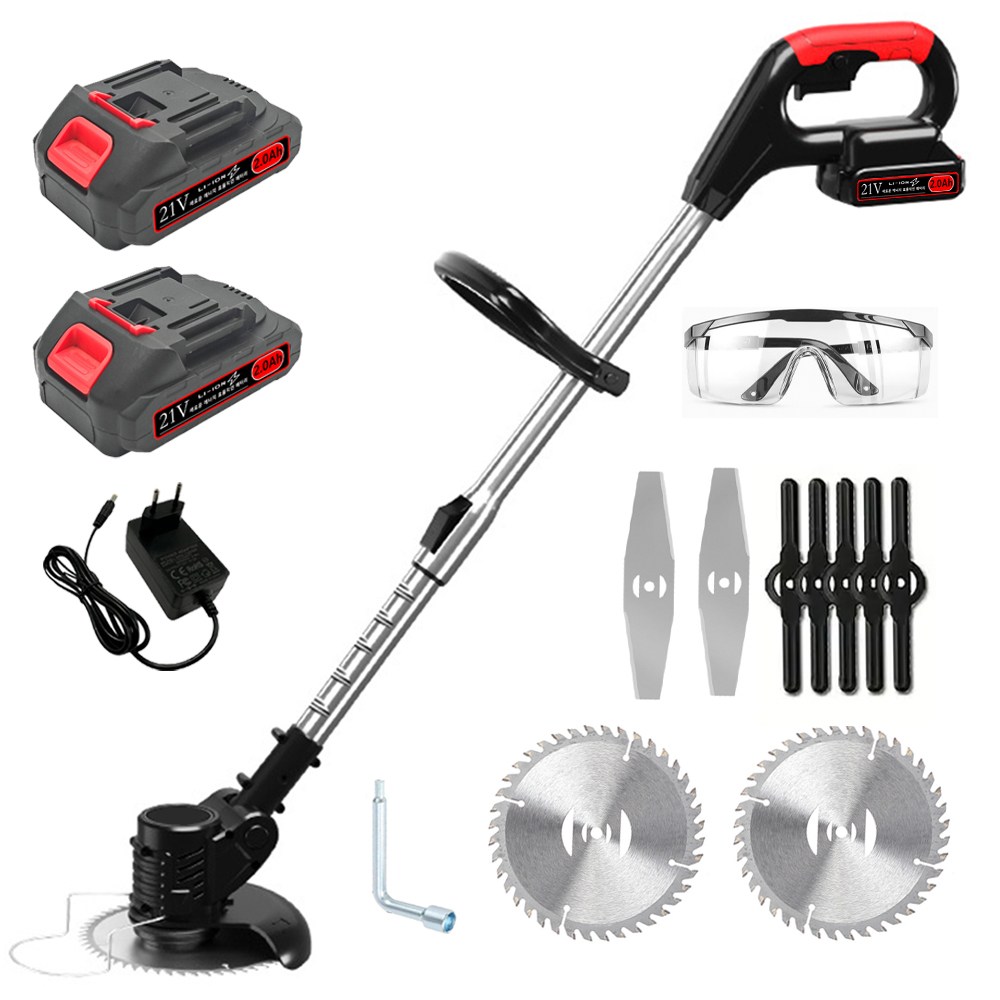 [QZMY] 무선 초강력 충전식 예초기 잡초제거기 전동 제초기 21V 고출력 셋트, 1세트 88,900원