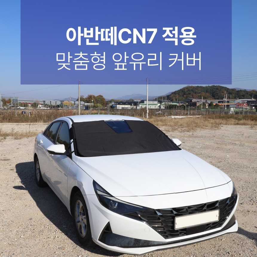딜온 프리미엄 올시즌 2중구조 맞춤형 앞유리커버 아반떼CN7 전용 39,900원
