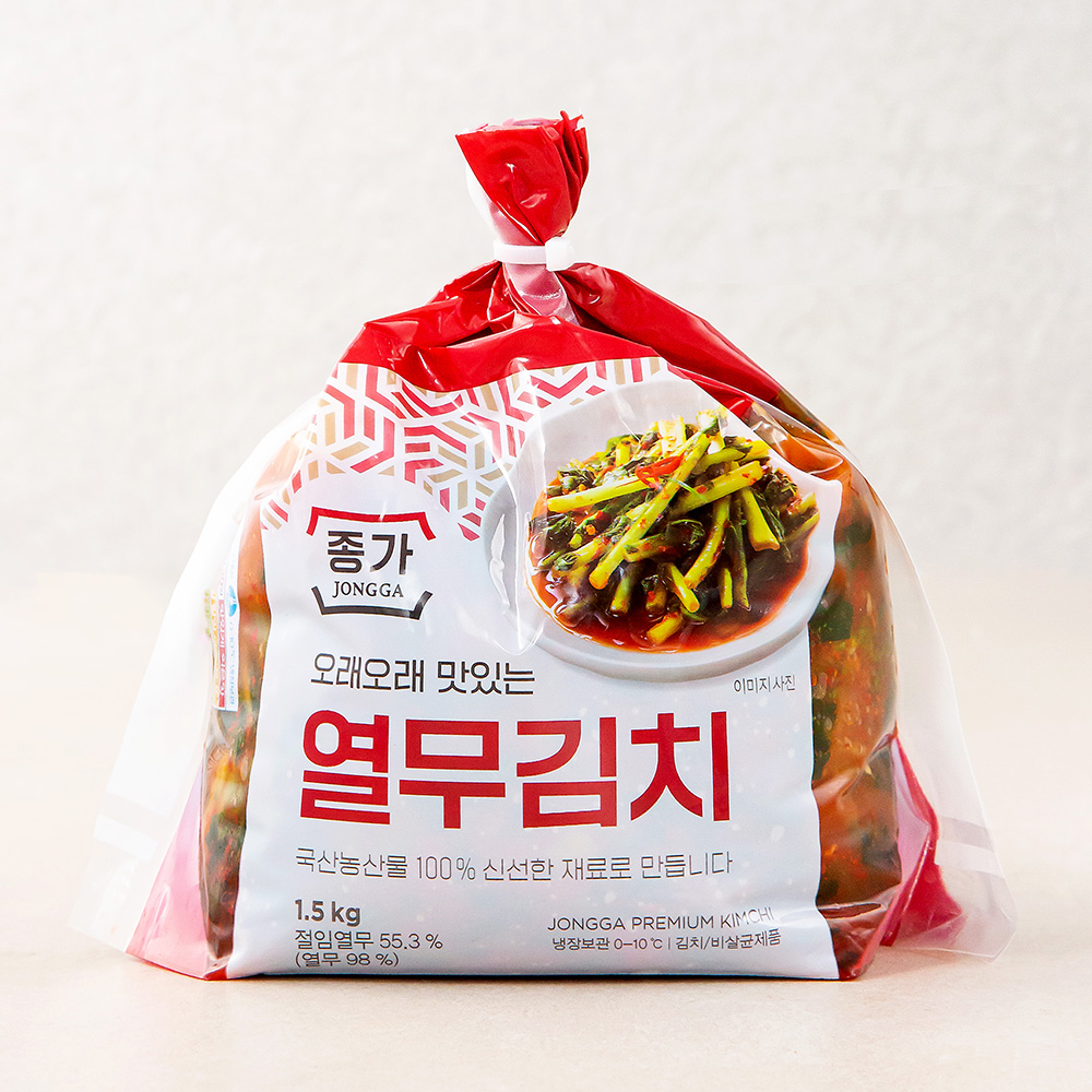 종가 오래오래 맛있는 열무김치 16,900원