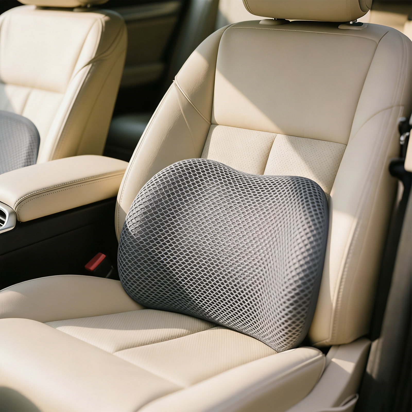 KEMEI 차량용 허리 지지 쿠션 메모리폼 운전석 사무실 겸용 요추쿠션 10,900원